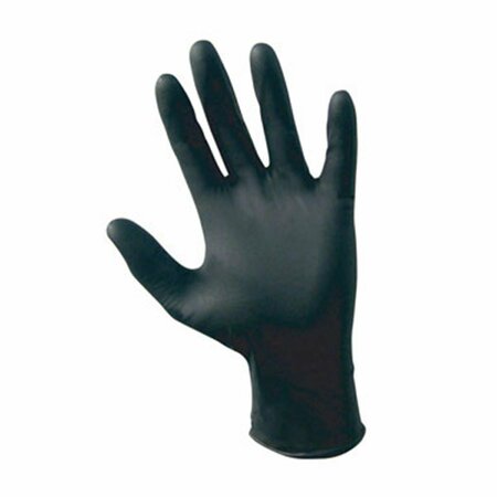 ARETT SALES Raven, Nitrile Disposable Gloves, Black S04G 66512
